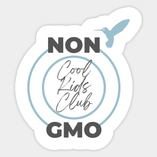 non gmo 3 Sticker